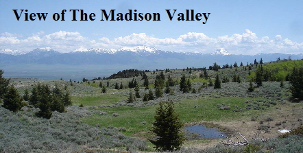 view of the madison range